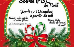 PBC Soirée de Noël